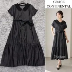 新品♡ベルト付き】グレースコンチネンタル チェック コンビティアード