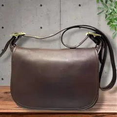 coach オールドコーチ　ショルダーバッグ　 メッセンジャー　USA製　本革