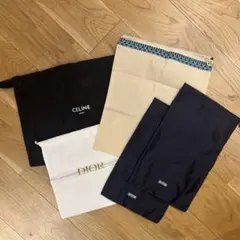 ブランド 保存袋 5枚 CELINE DIOR TORY BURCH PRADAのサムネイル