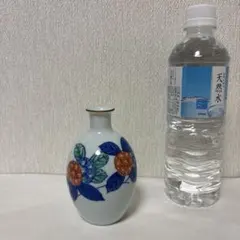 西山窯 波佐見焼 花瓶　和モダン 染付 色絵 花器 一輪挿し 昭和レトロ
