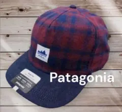 Patagonia パタゴニア　キャップ　チェック　米国購入　新品
