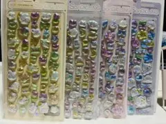 《４枚セット》オーロラ3D立体シールセット