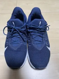 Nike クエスト　ネイビー ランニングシューズ　27センチ