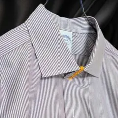 美品 ブルックスブラザーズ スリムフィット ブロード セミワイド XL相当