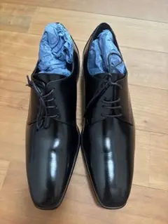 【美品】BENIRブライダルシューズ ウエディング26.5cm ブラック5512