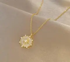 サージカルステンレス パールコイン 　金 ネックレス ネックレス ネックレス