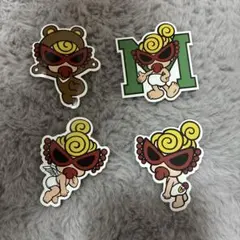 HYSTERIC MINI ヒスミニ　ムック本　ステッカー　4枚セット