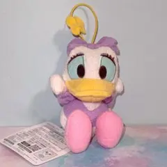 ディズニー★デイジー★ぬいぐるみキーホルダー