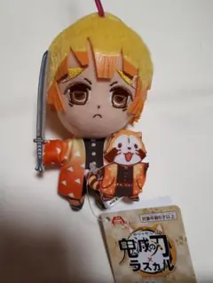 鬼滅の刃 × ラスカル コラボ 我妻善逸 ぬいぐるみ