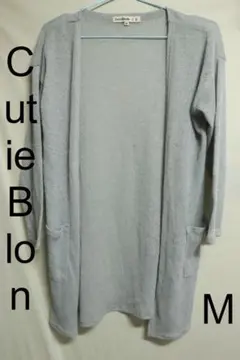 Cutie Blondeニットカーディガン M良品グレー重宝のサムネイル