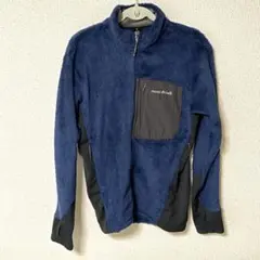 montbell モンベル XL ネイビークリマエアライトジャケット　フリース