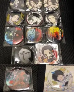 文豪ストレイドッグス　缶バッジ　芥川龍之介　13点セット