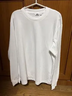 UNIQLO U ユニクロU エアリズムコットンクルーネックTシャツ 白