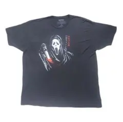 Ghost Face スクリーム マスク ムービーT ハロウィーン 2X 黒