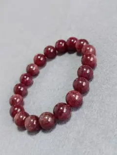 高品質ストロベリークォーツ10mmブレスレット♡艶めく苺色の輝き♡
