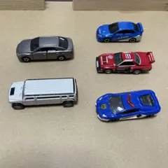 トミカなど　 ミニカーセット 多彩なカラー 5台