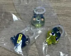 たまごっち　めじるしアクセサリー3 ござるっち　まめっち　やんぐまめっち