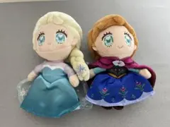 アナ　エルサ　TINY ぬいぐるみキーチェーンセット