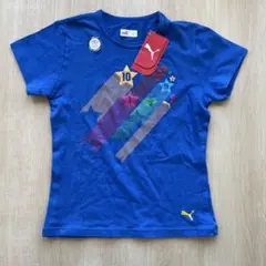 PUMA プーマ キッズ Ｔシャツ Lサイズ 青 新品未使用