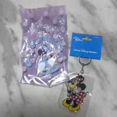 ミニーマウス キーホルダー 東京ディズニーリゾート(新品、未使用)