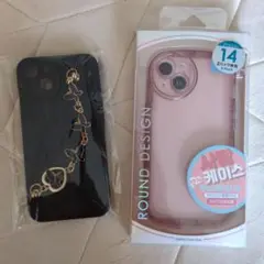 新品未使用　iPhone14　スマホケース　２個セット