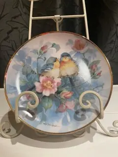 Franklin Mint 猫 絵皿 2枚セット コレクションプレート Franklin Mint 猫 絵皿 2枚セット コレクションプレート