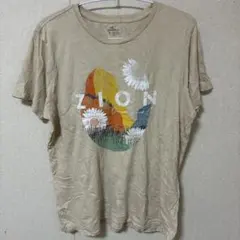 オニール ひまわり グラフィック クルーネック 半袖 Tシャツ M ベージュのサムネイル