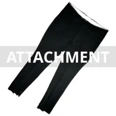 定価2.8万 ATTACHMENT センタークリースタイトフィットパンツ 2