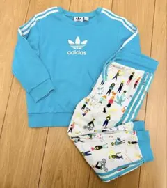 美品　アディダスオリジナルス　セットアップ　100 ジャージ　トレーナー