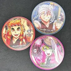 【鬼滅の刃】　阿波踊り2025 コースター　煉獄杏寿郎　宇髄天元　甘露寺蜜璃