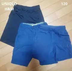 H&M + UNIQLO ハーフパンツ ショートパンツ ３枚 122