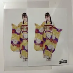 CUTIE STREET きゅーすと 古澤里紗 生写真 振袖