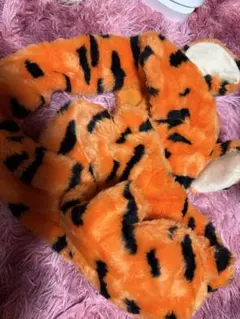 ティガーフェイクファーキャップ