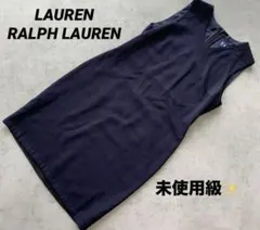 RALPH LAURENローレンラルフローレンネイビー　ノースリーブワンピースSのサムネイル