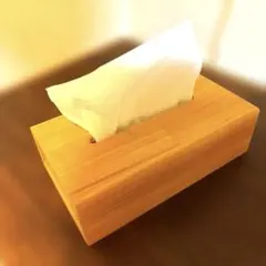 受注制作｜沖縄の職人が作る木製ティッシュケース（ソフトパックサイズ）　壁掛け可♪