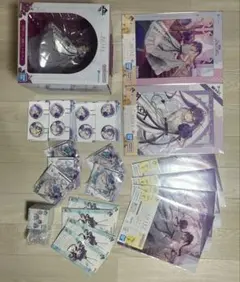 一番くじホロライブ常闇トワ　フルセットプラス おまけでアクリルスタンド一個