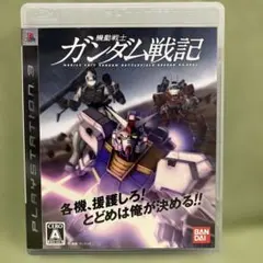 機動戦士ガンダム戦記（PS3） 美品。マニュアル付属。 動作は未確認です。