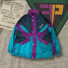 山*田様 vintage 90s マウンテンパーカー クレイジーパターン L