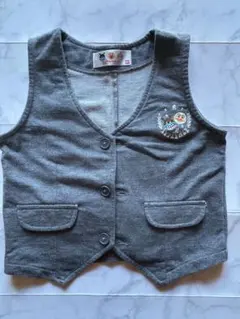 アンパンマン ベビー ベスト グレー 80cm