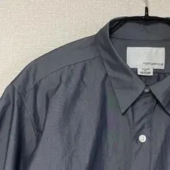 130 nanamica 半袖シャツ グレー 綿 ポリ Mのサムネイル