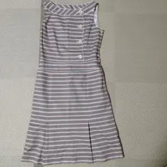 【新品未使用】KUMIKYOKU ノースリーブワンピース サイズ3