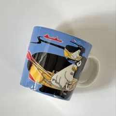 ARABIA アラビア　スウェーデン限定ムーミン　マグ　ブルー