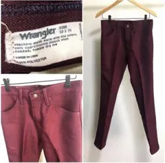 USA製　Wrangler ラングラー　フレアスラックス　ランチャー パープルのサムネイル