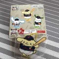 タイトーくじ　SAMURAI JAPAN×SANRIO F賞アクキー