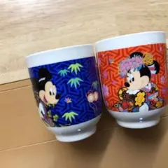 ☆新品☆Disney ミッキー ミニー 湯呑み
