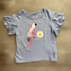 Kate Spade 水色　スパンコール　Tシャツ 100