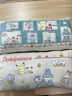 ポケピース　スクエアクッション　おいしいじかん