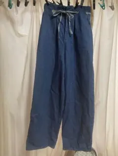 INGNI デニムワイドパンツ