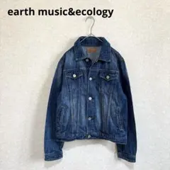 earth music&ecology デニムジャケット Gジャン L