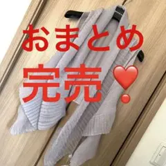 訳あり、2wayシフォンプリーツジレ❣️